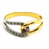 Bague Or jaune Diamant