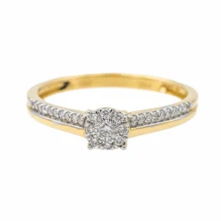 Bague Or jaune Diamant