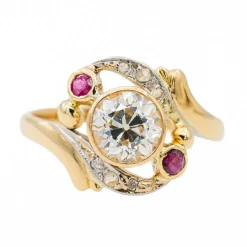 Bague Or jaune Diamant