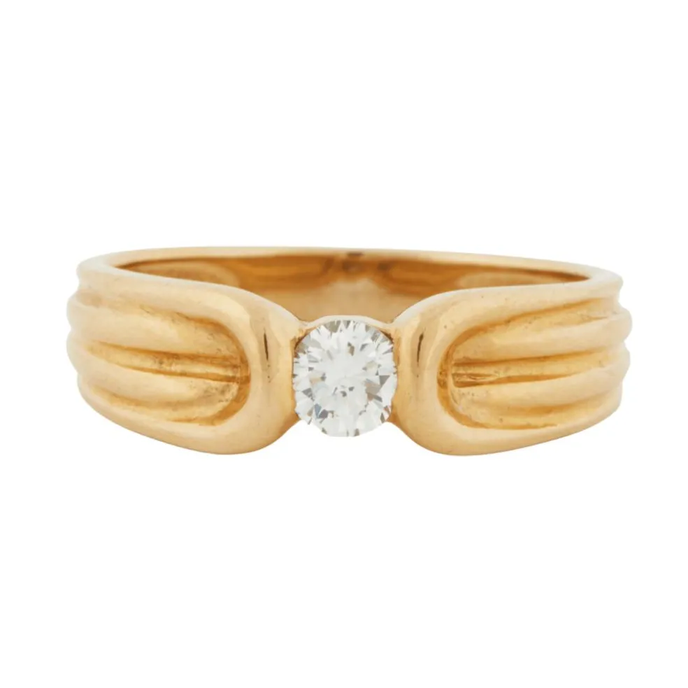 Bague Or jaune Diamant