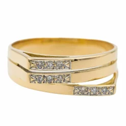 Bague Or jaune Diamant