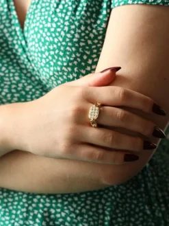 Bague Or jaune Diamant