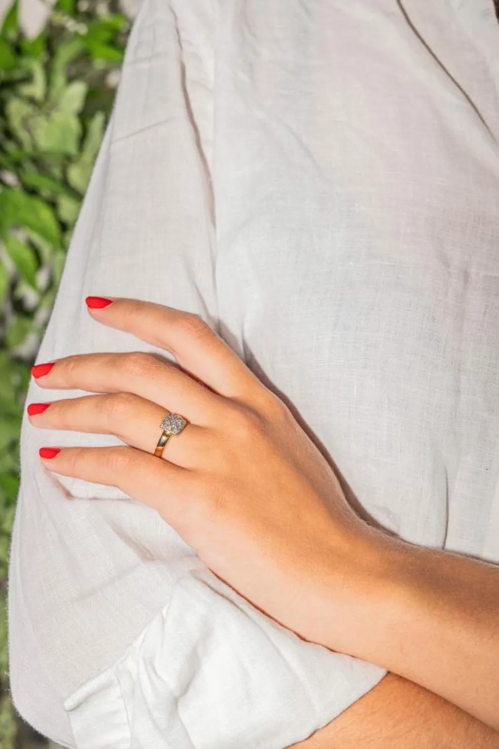 Bague Or jaune Diamant