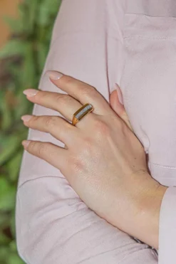 Bague Or jaune Diamant