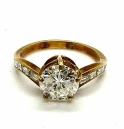 Bague Or jaune Diamant