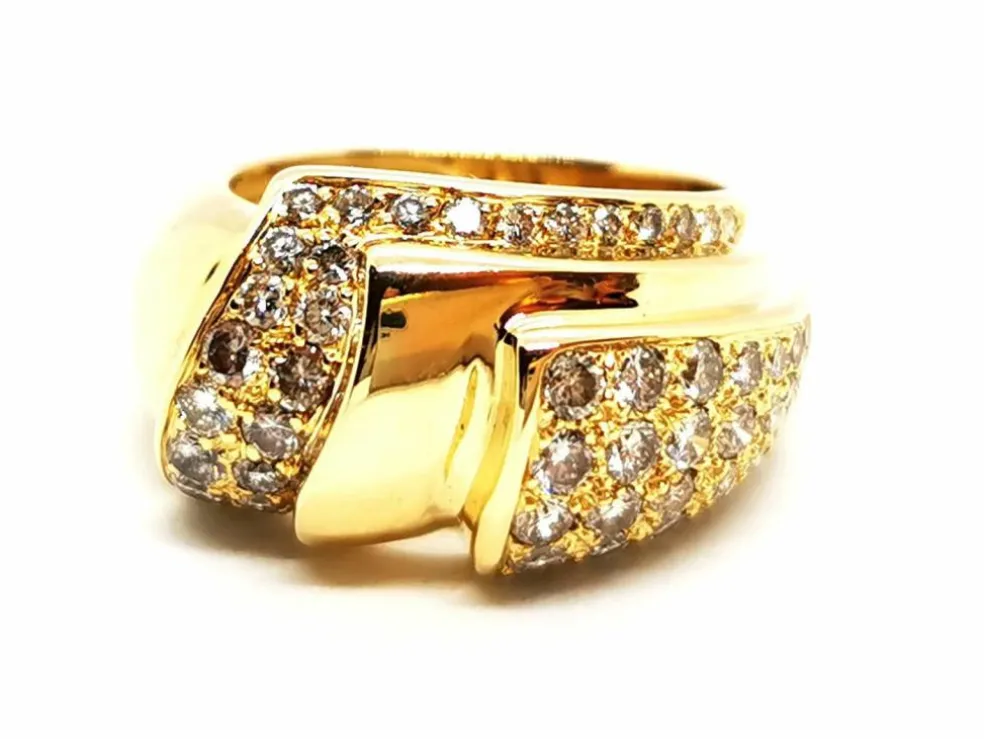 Bague Or jaune Diamant