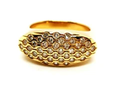 Bague Or jaune Diamant