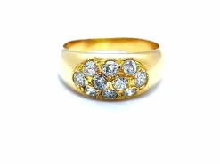 Bague Or jaune Diamant