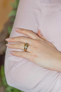Bague Or jaune Diamant