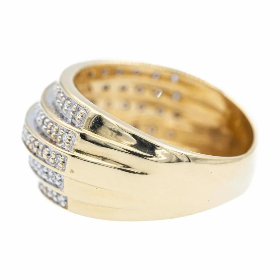 Bague Or jaune Diamant