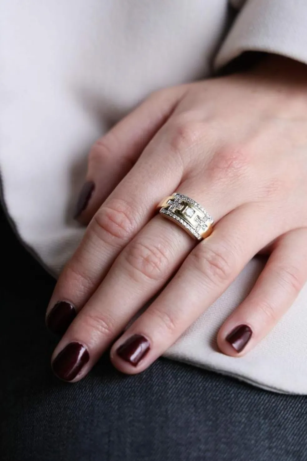 Bague Or jaune Diamant