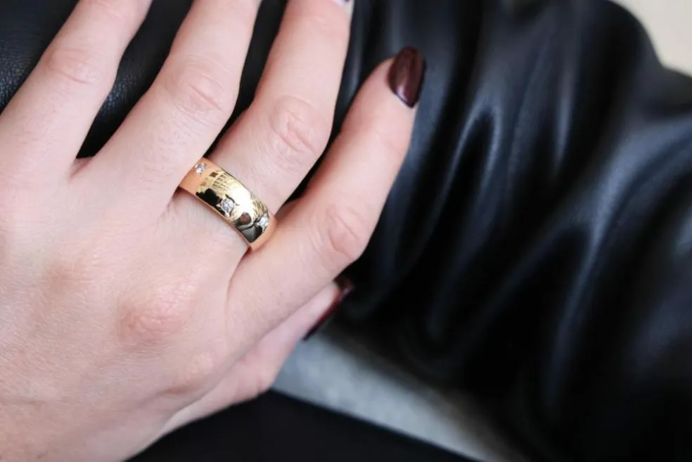 Bague Or jaune Diamant