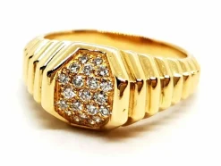 Bague Or jaune Diamant