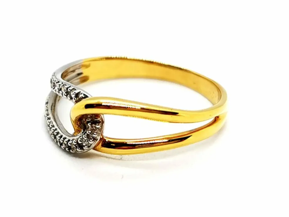 Bague Or jaune Diamant