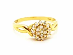 Bague Or jaune Diamant