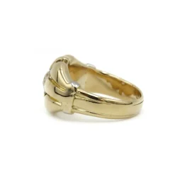 Bague or jaune diamant