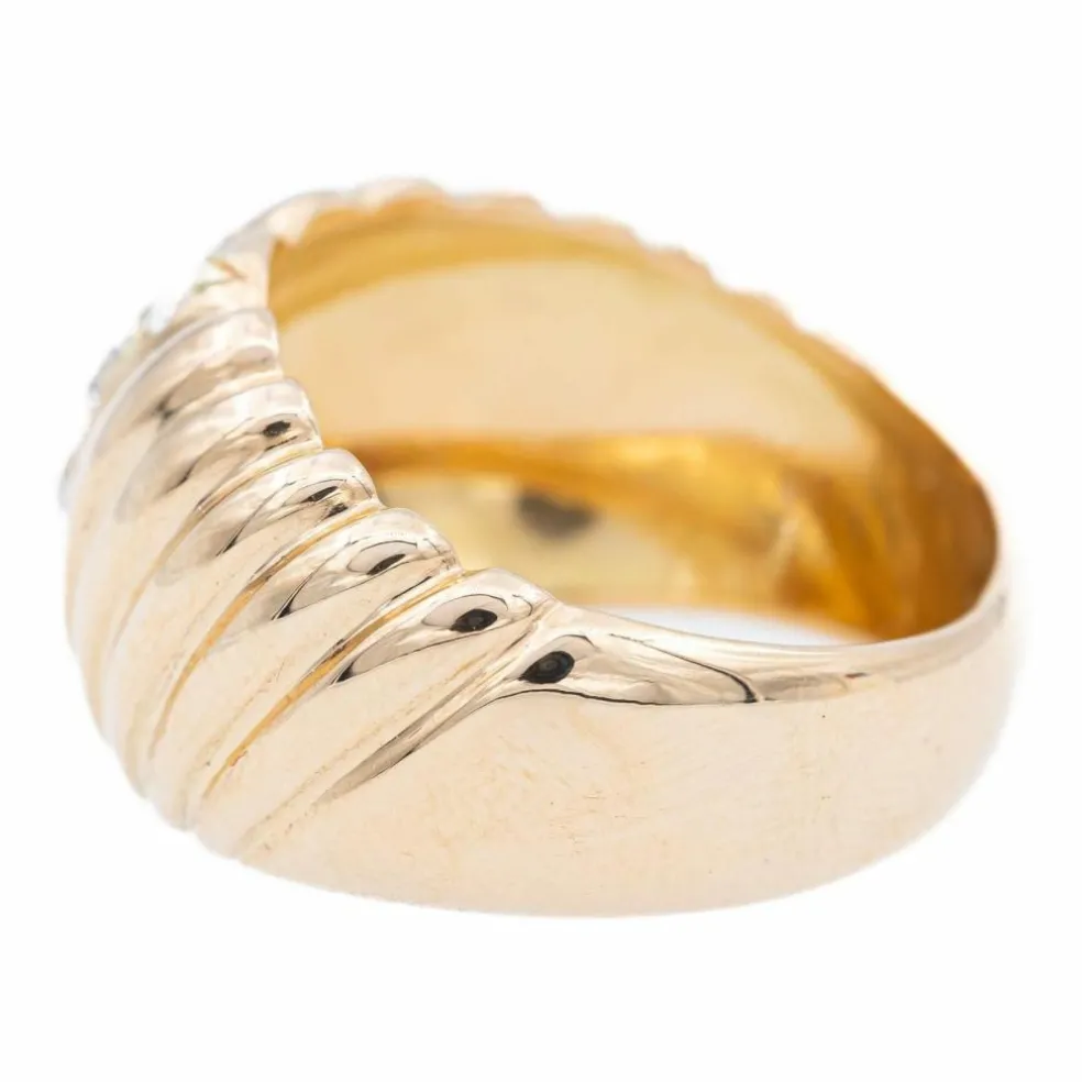 Bague Or jaune Diamant