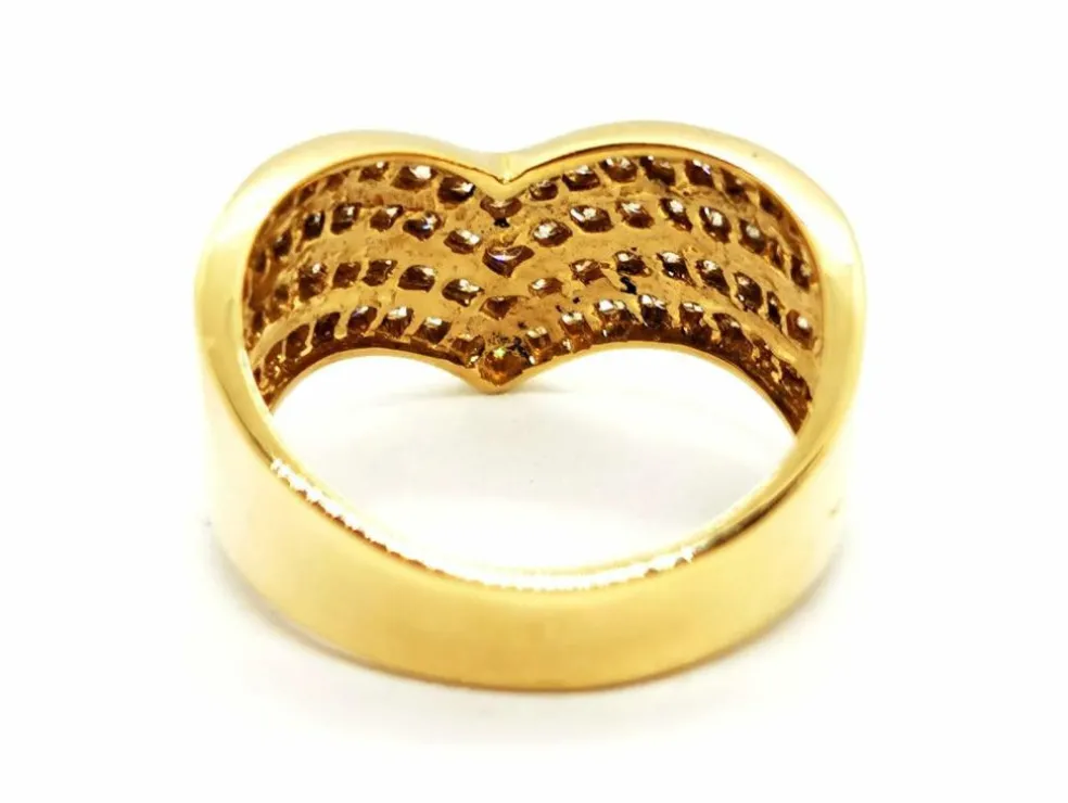 Bague Or jaune Diamant