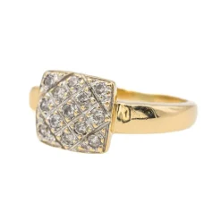 Bague Or jaune Diamant