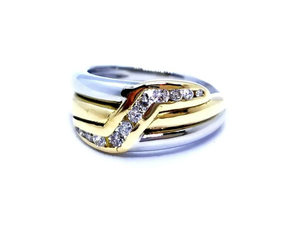 Bague Or jaune Diamant