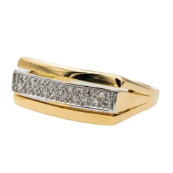 Bague Or jaune Diamant