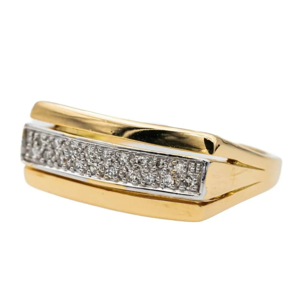 Bague Or jaune Diamant