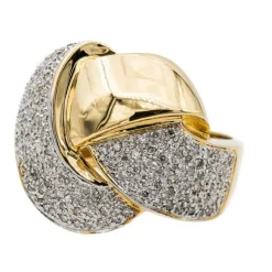 Bague Or jaune Diamant