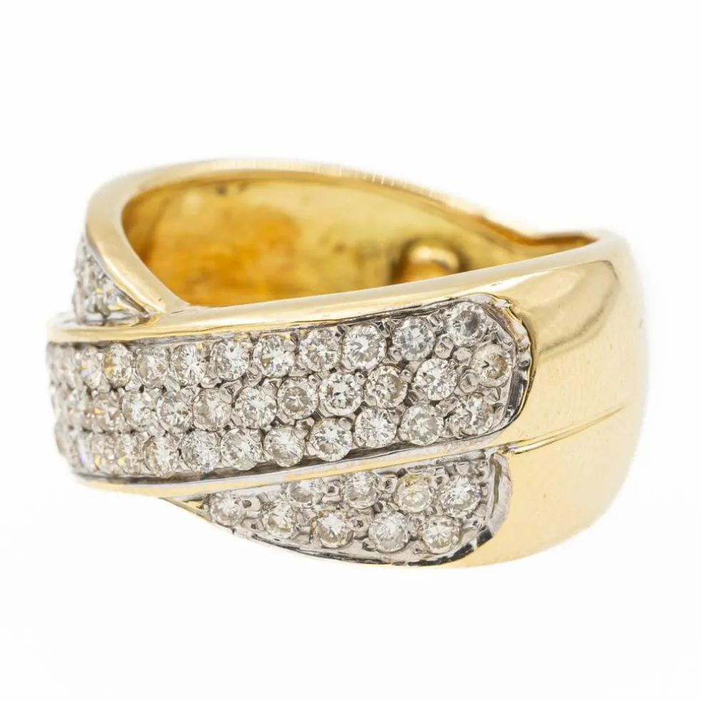 Bague Or jaune Diamant