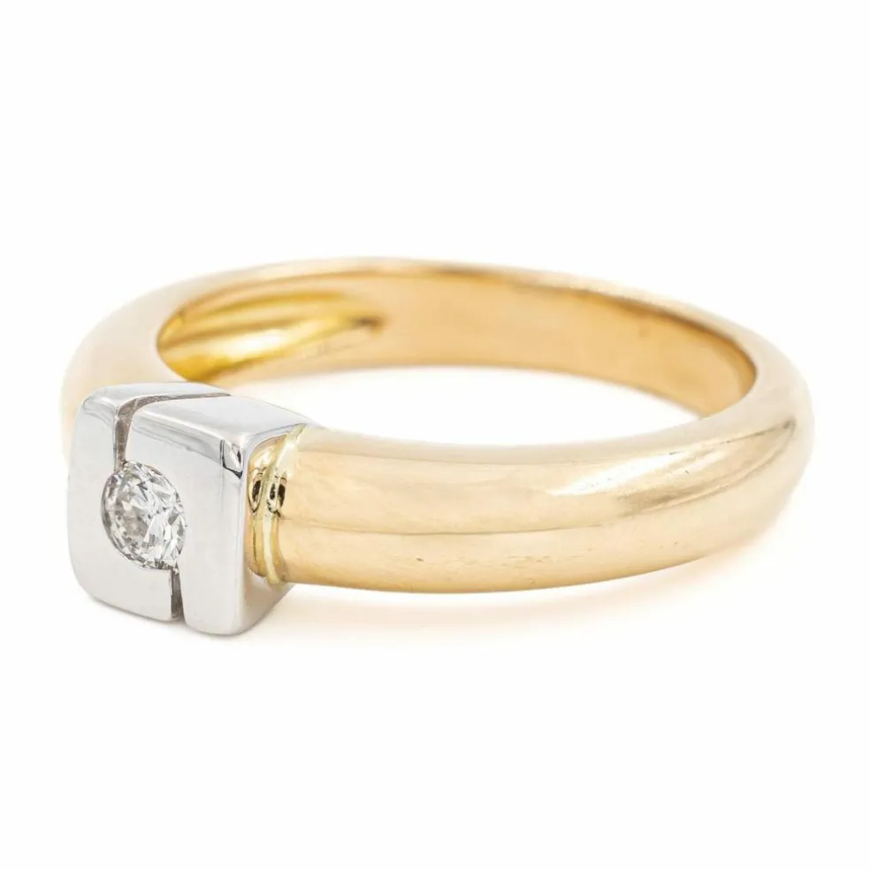 Bague Or jaune Diamant