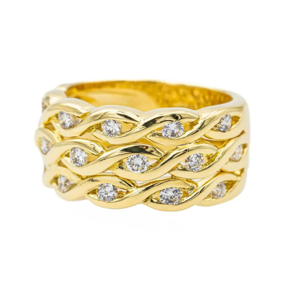 Bague Or jaune Diamant