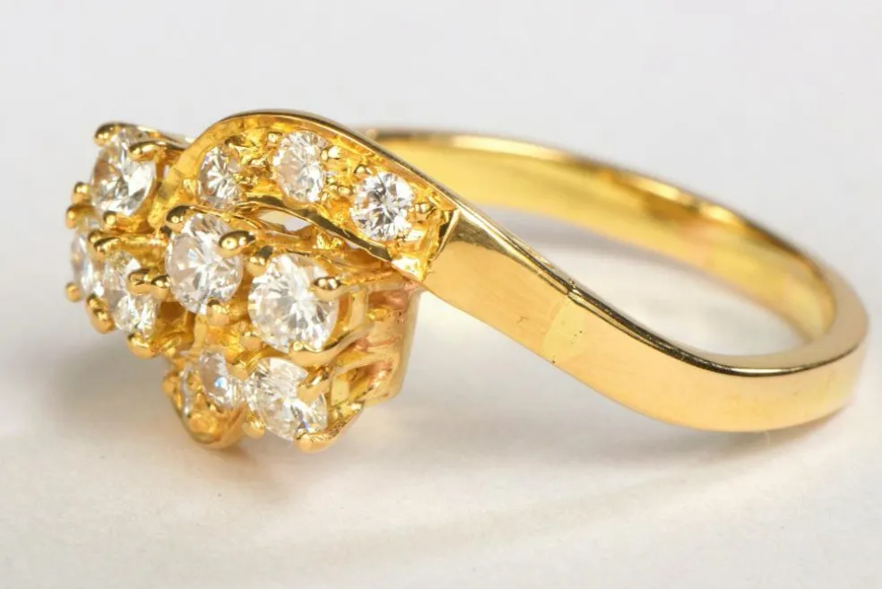 Bague Or jaune Diamant