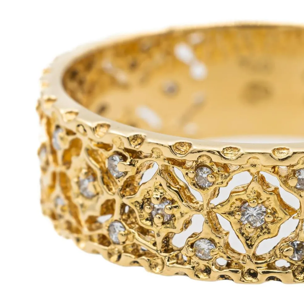 Bague Or jaune Diamant