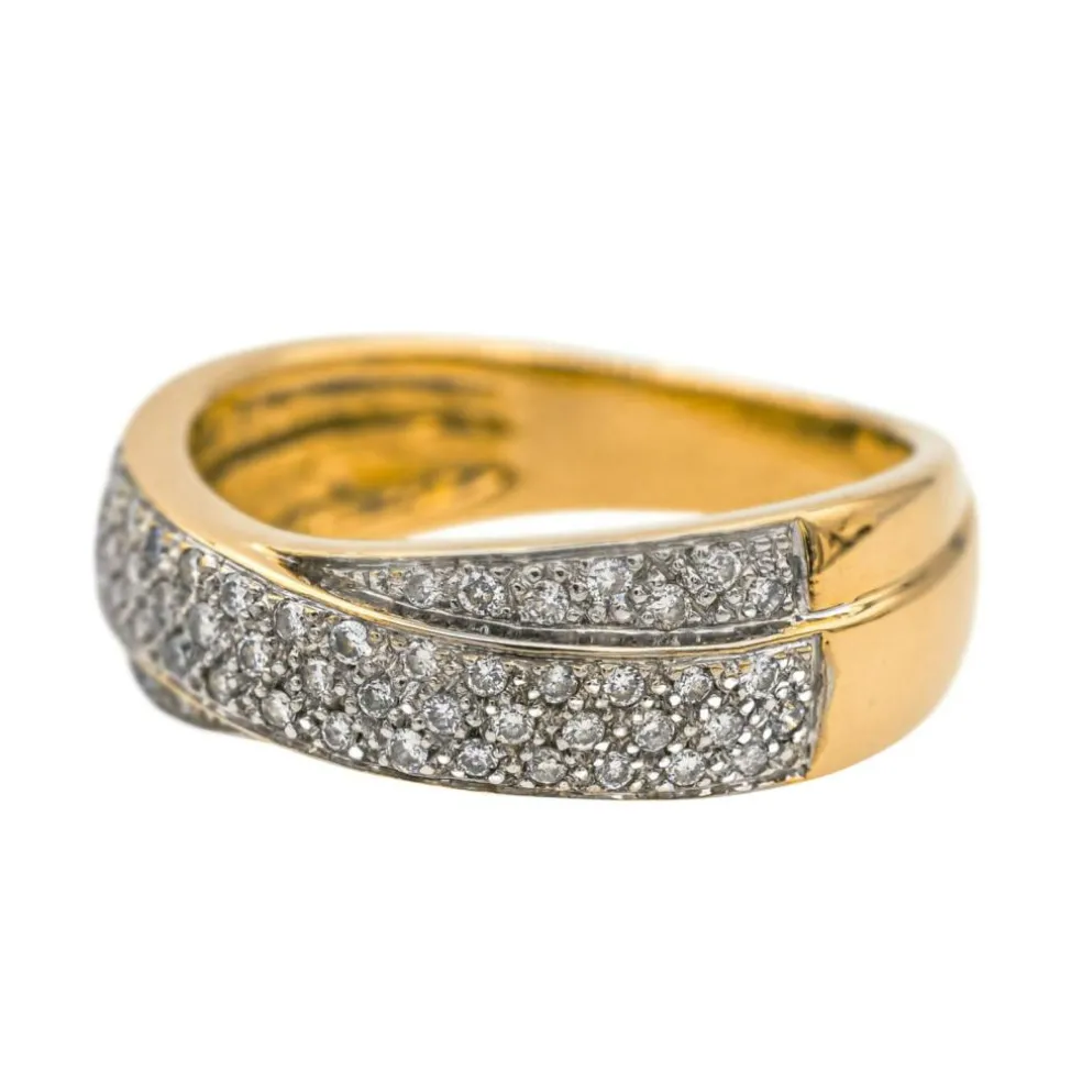 Bague Or jaune Diamant
