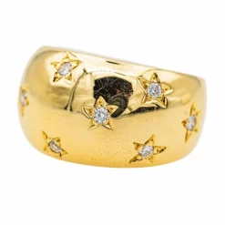 Bague Or jaune Diamant