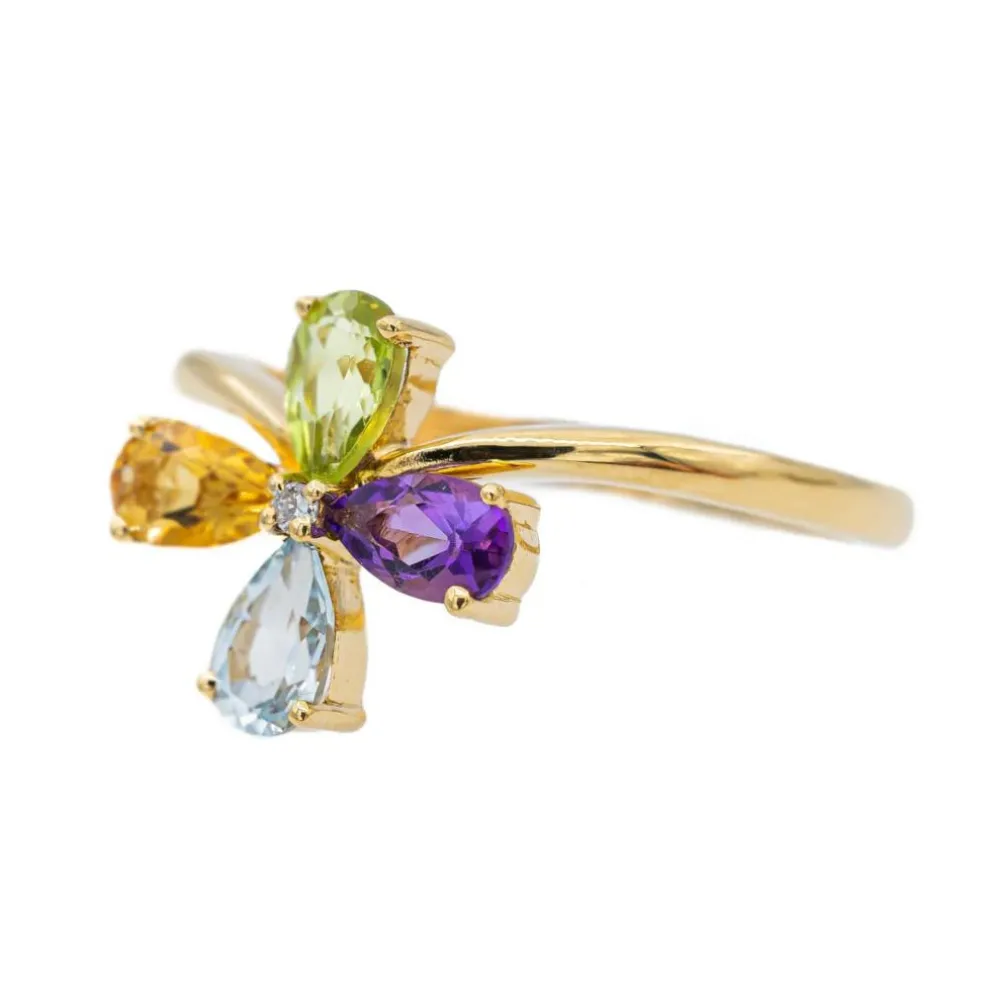 Bague Or jaune Diamant