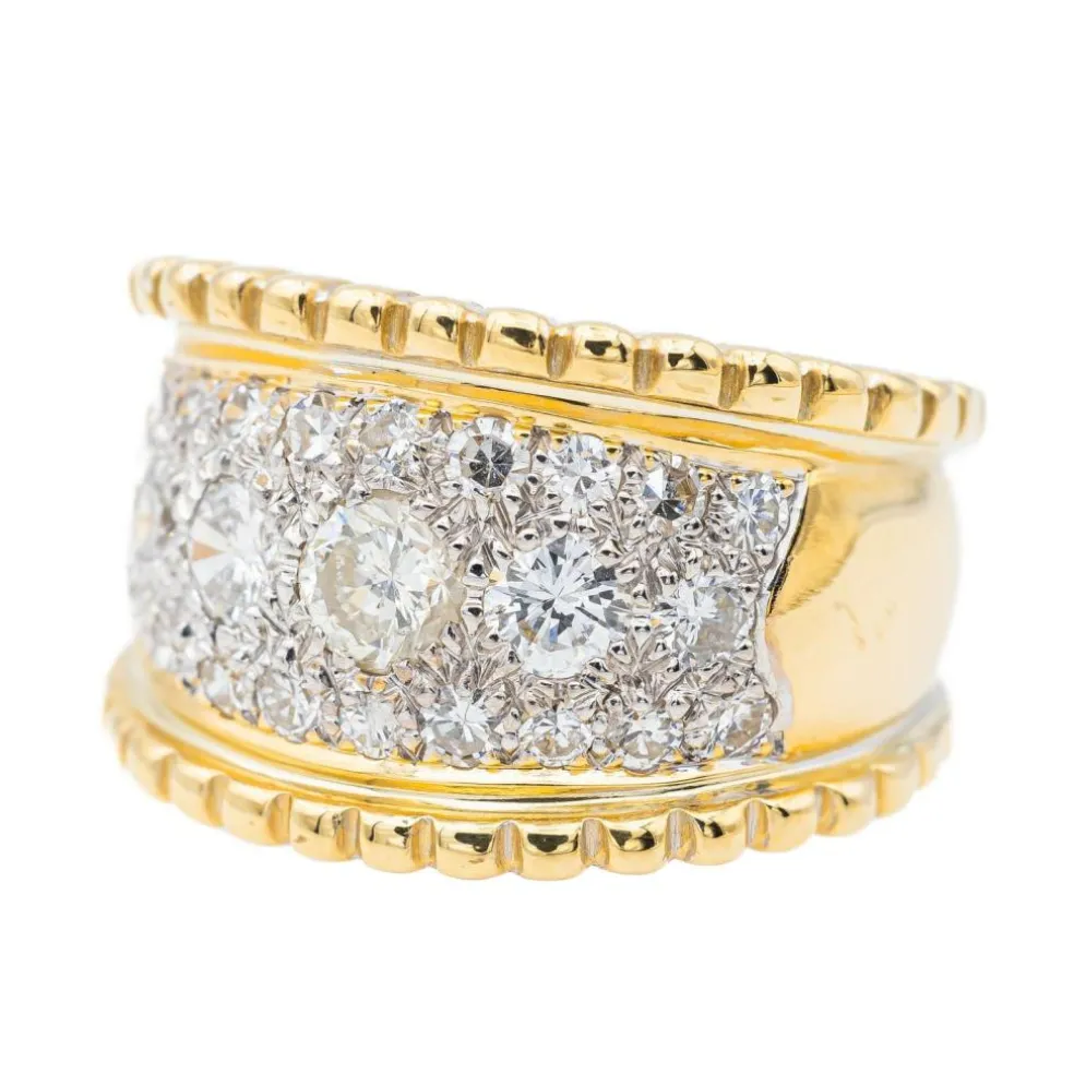 Bague Or jaune Diamant