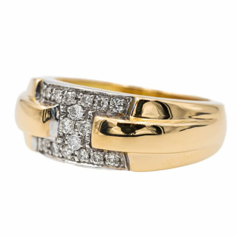 Bague Or jaune Diamant