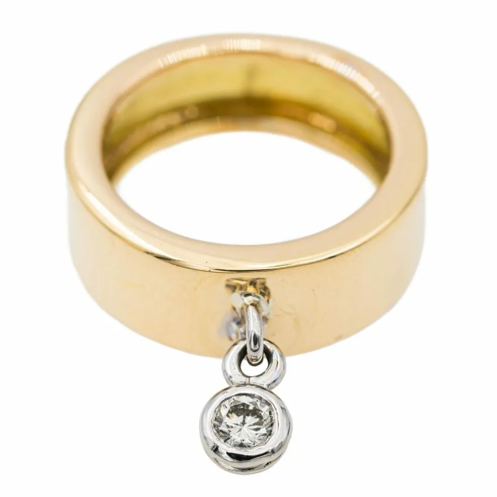 Bague Or jaune Diamant
