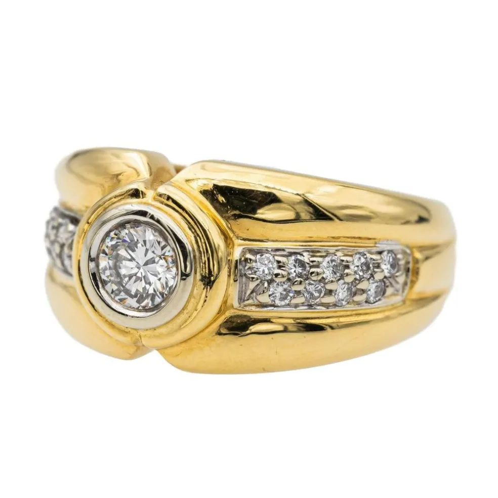 Bague Or jaune Diamant