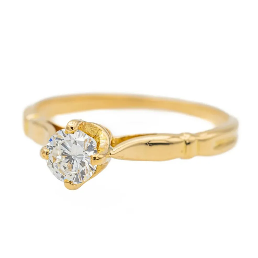Bague Or jaune Diamant