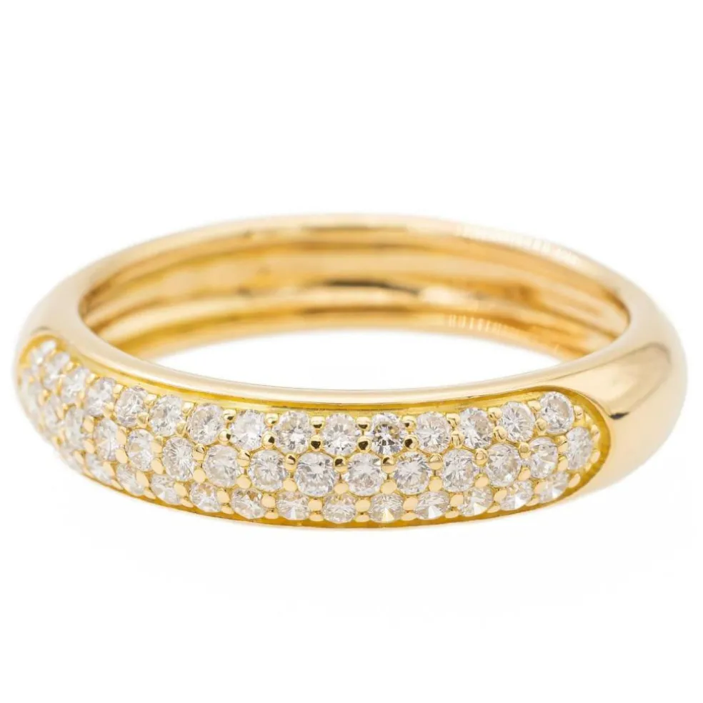 Bague or jaune Diamant