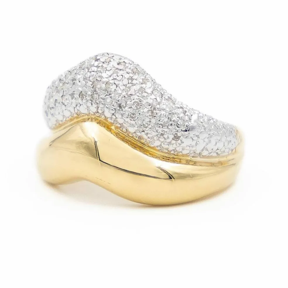 Bague Or jaune Diamant