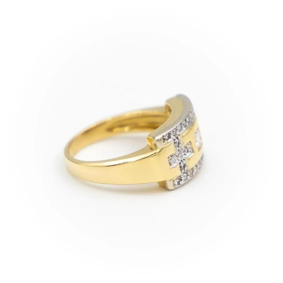 Bague Or jaune Diamant