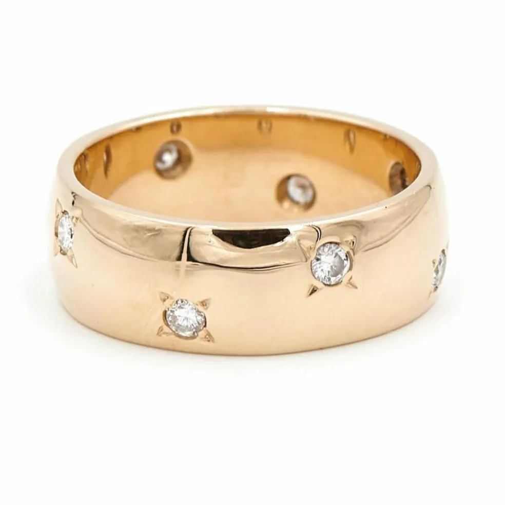 Bague Or jaune Diamant