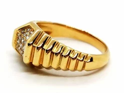 Bague Or jaune Diamant