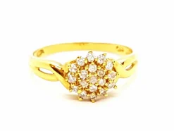 Bague Or jaune Diamant