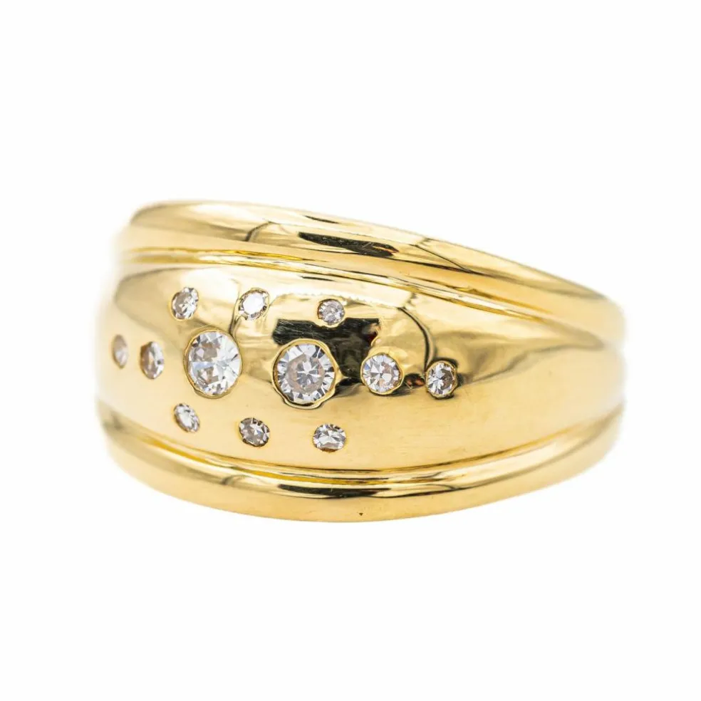 Bague Or jaune Diamant