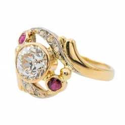 Bague Or jaune Diamant