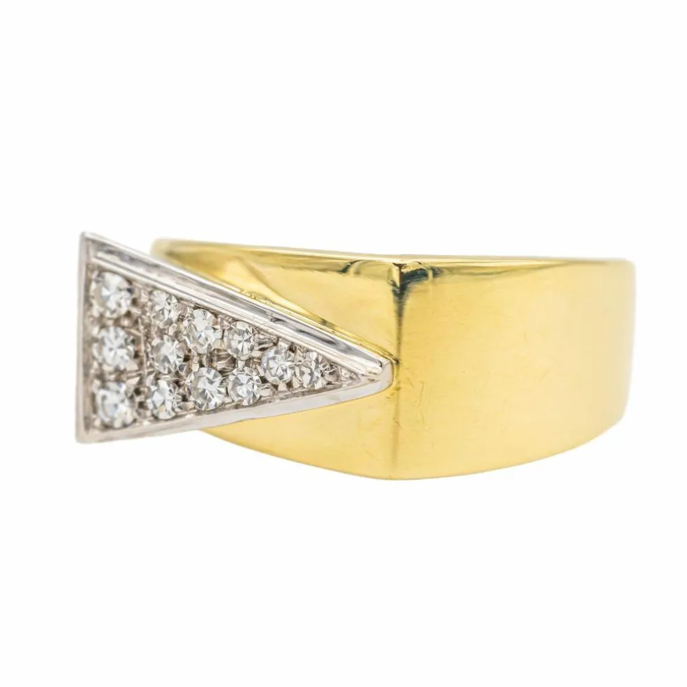 Bague Or jaune Diamant