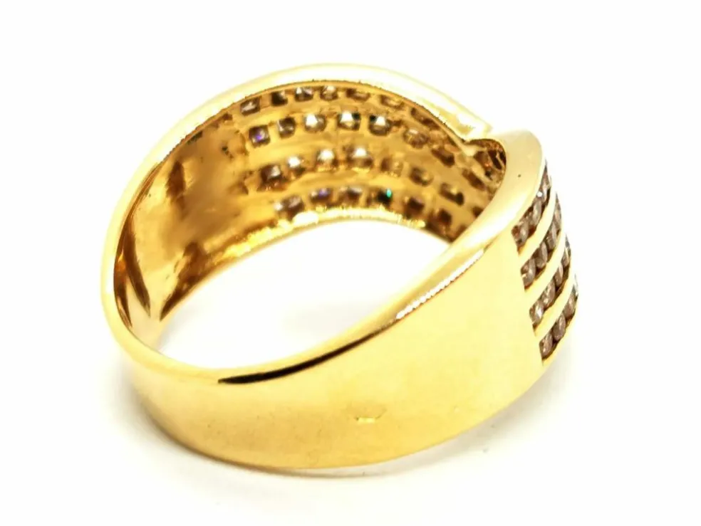 Bague Or jaune Diamant